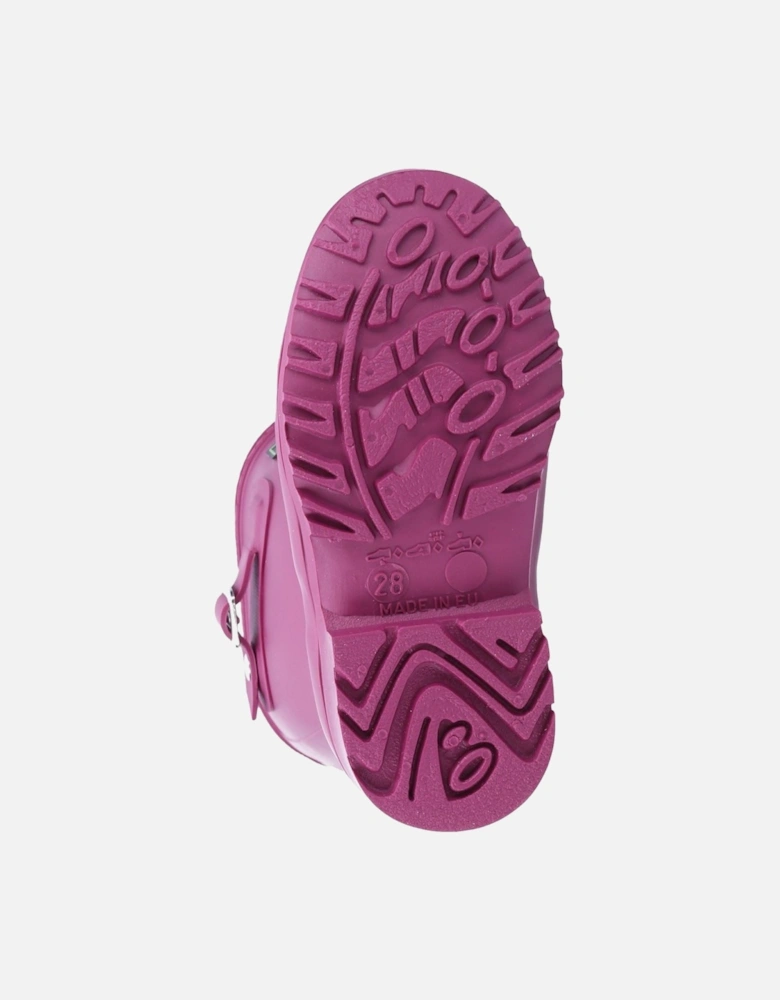Buckingham PVC Berry Wellington Boots
