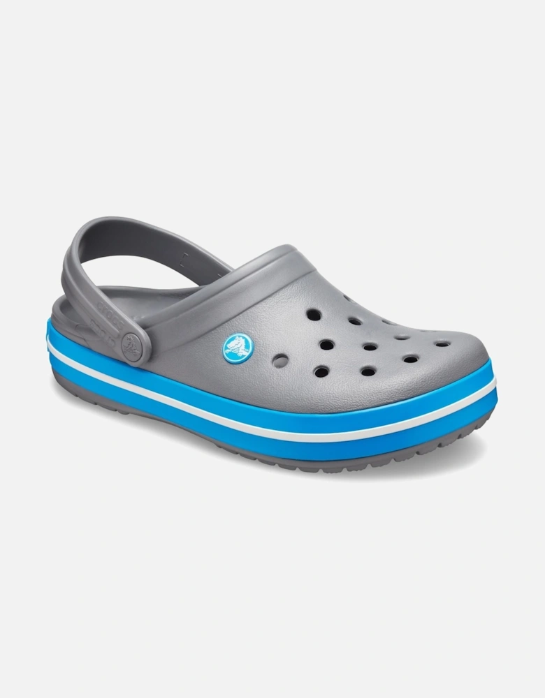 Crocband Croslite Rubber Men's Charcoal/Ocean Clogs