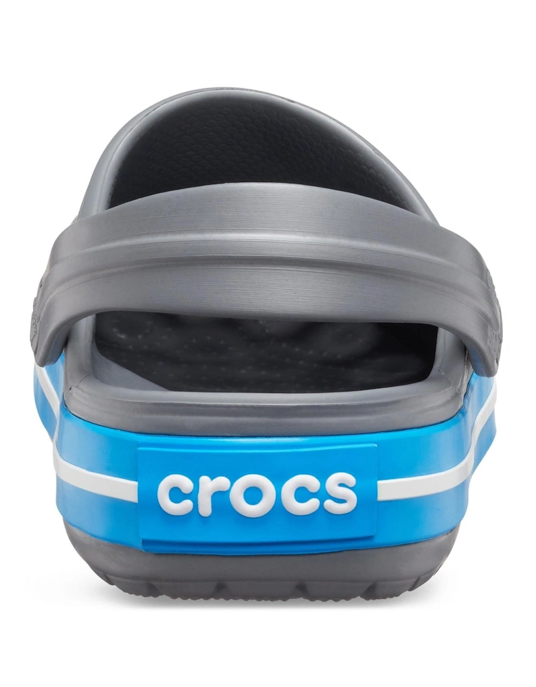 Crocband Croslite Rubber Men's Charcoal/Ocean Clogs