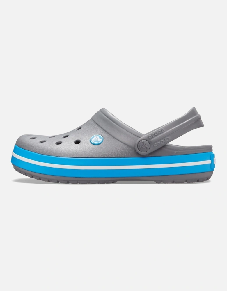 Crocband Croslite Rubber Men's Charcoal/Ocean Clogs