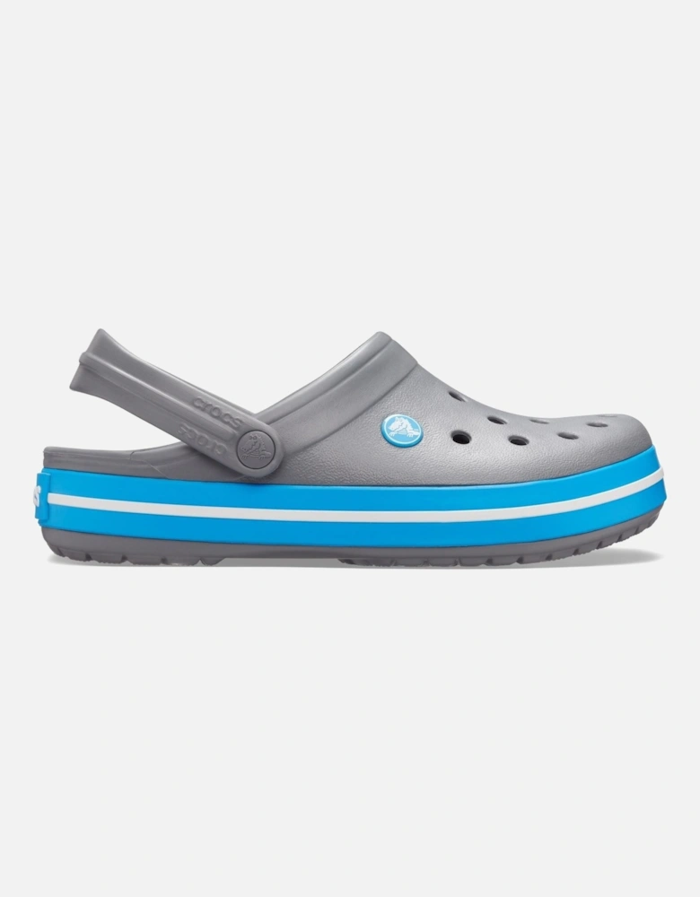Crocband Croslite Rubber Men's Charcoal/Ocean Clogs