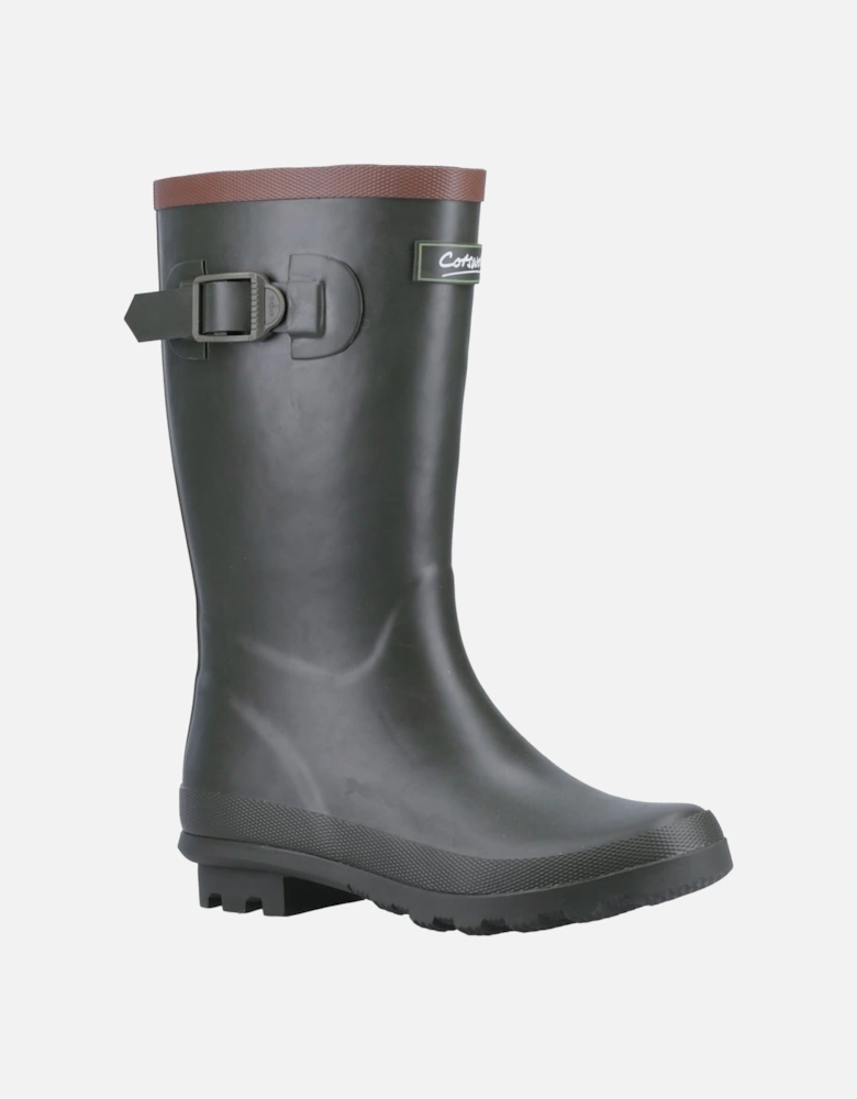 Bowldown Rubber Boys's Green Wellington Boots