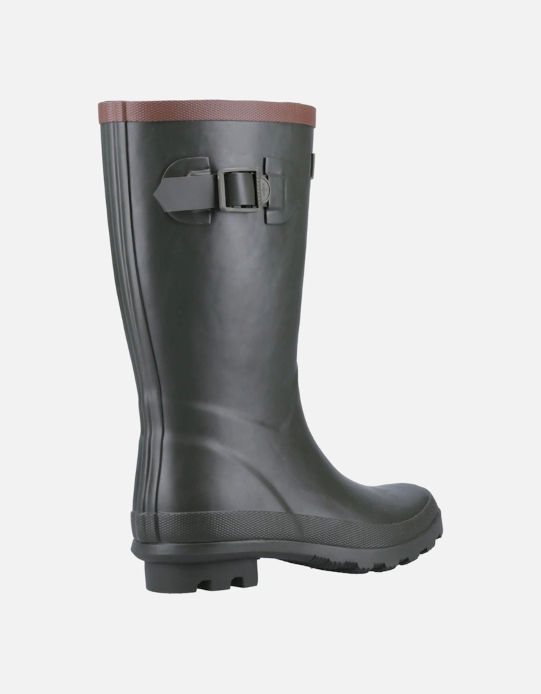 Bowldown Rubber Boys's Green Wellington Boots