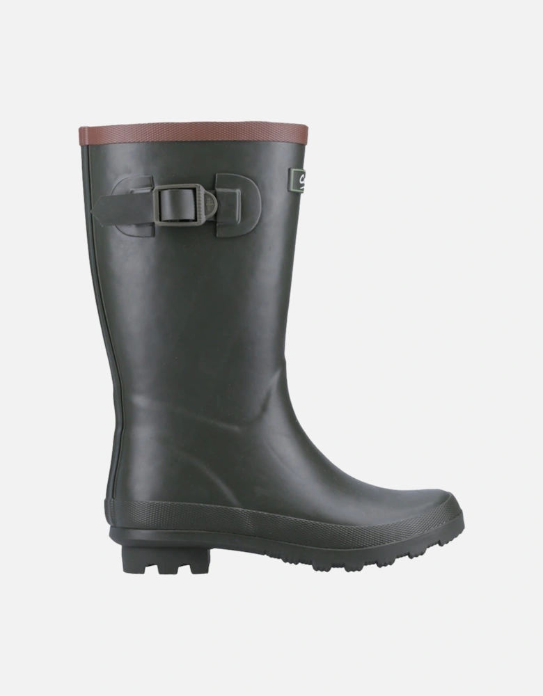 Bowldown Rubber Boys's Green Wellington Boots