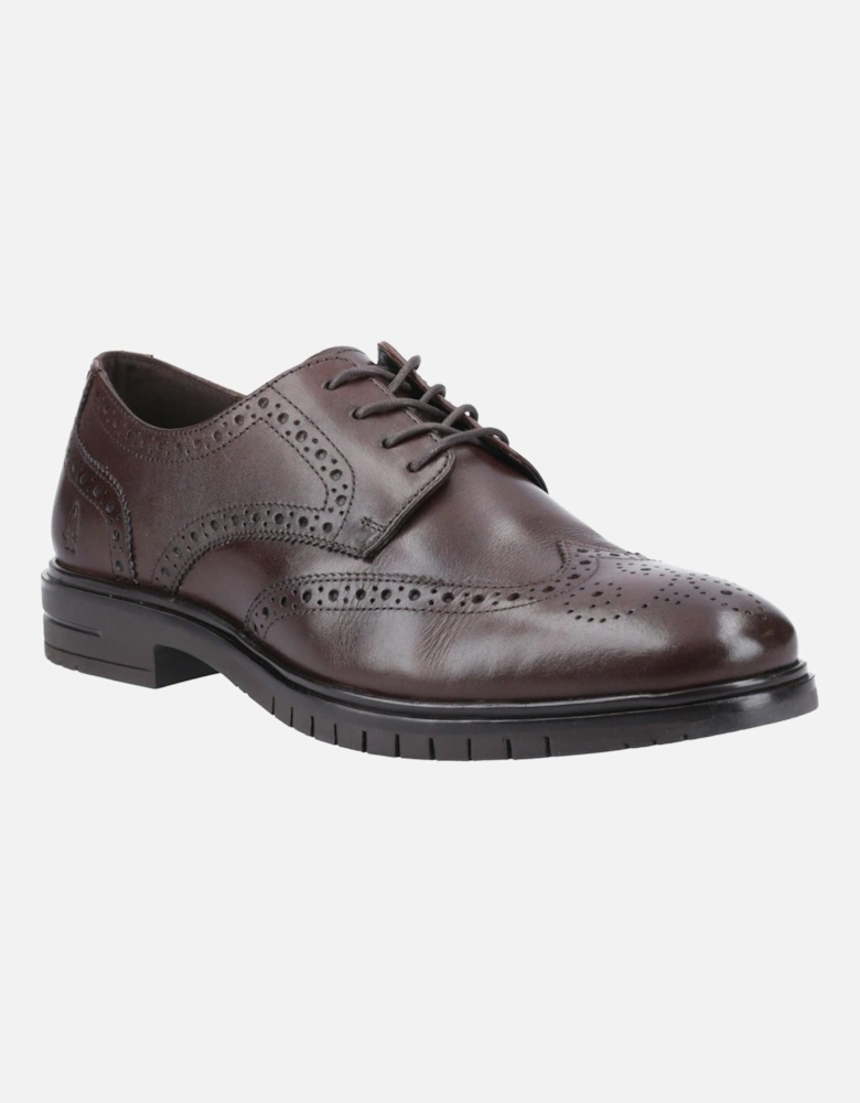 Santiago Leather Men's Brown Brogues Shoes