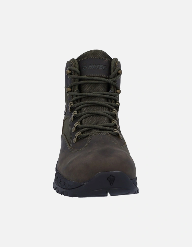 Euro Trail Leather Men's Khaki Hiking Boots