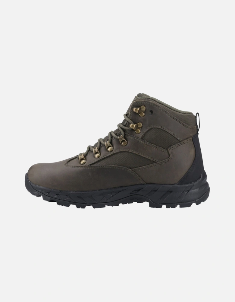 Euro Trail Leather Men's Khaki Hiking Boots