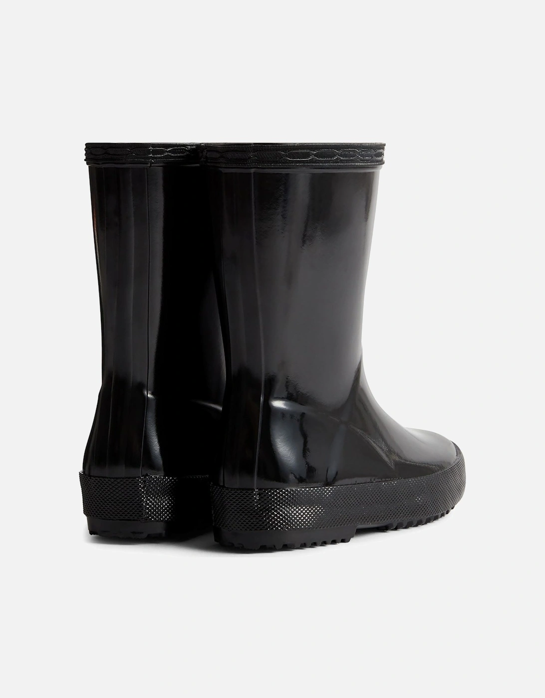 Kids First (Gloss) Rubber Black Wellington Boots