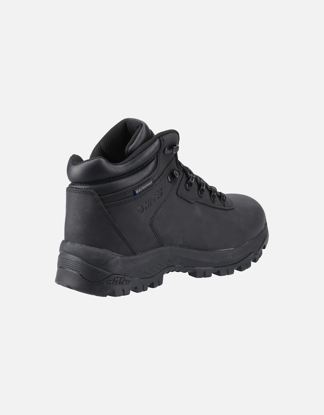 Eurotrek Lite Waterproof Faux Leather Men's Black Hiking Boots
