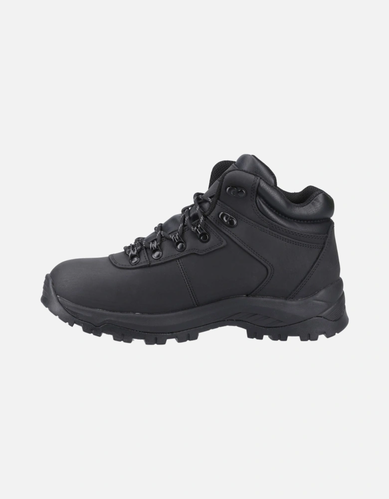 Eurotrek Lite Waterproof Faux Leather Men's Black Hiking Boots