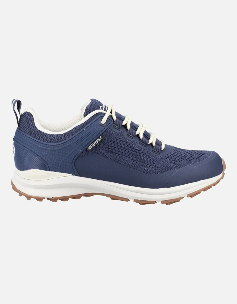 Compton Recycled Plastic+Synthetic Pu Women's Navy Trainers