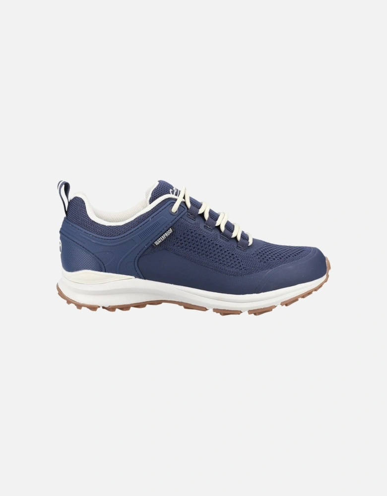 Compton Recycled Plastic+Synthetic Pu Women's Navy Trainers