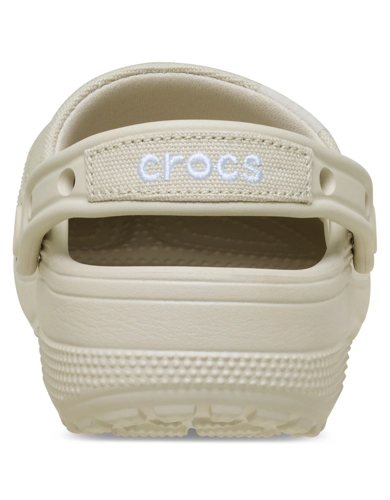 Classic Crafted Cotton Stucco Clogs