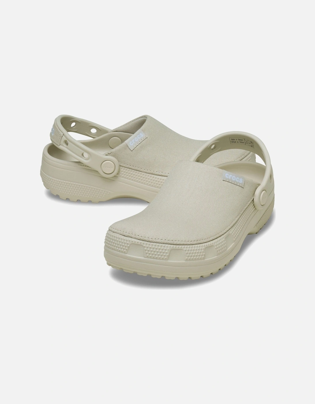 Classic Crafted Cotton Stucco Clogs