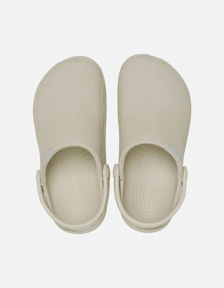Classic Crafted Cotton Stucco Clogs