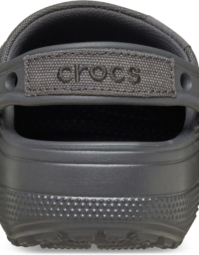 Classic Crafted Cotton Black Sand Clogs