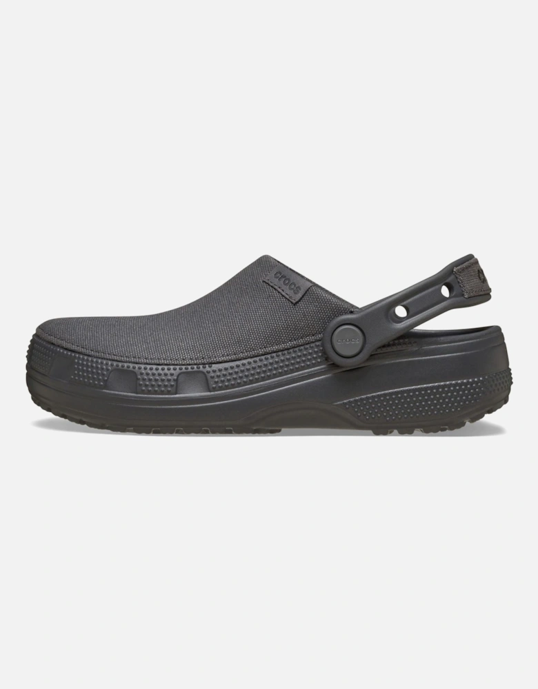 Classic Crafted Cotton Black Sand Clogs