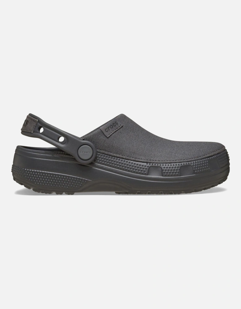 Classic Crafted Cotton Black Sand Clogs
