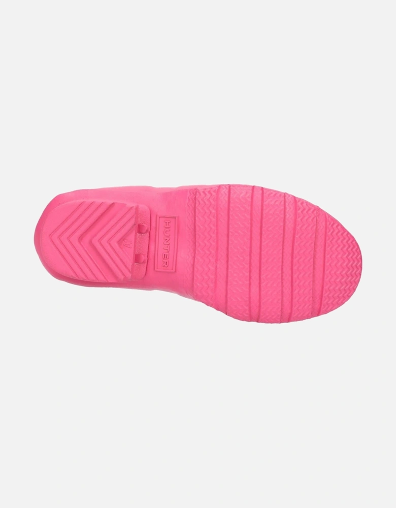 Kids First (Matte) Rubber Bright Pink Wellington Boots
