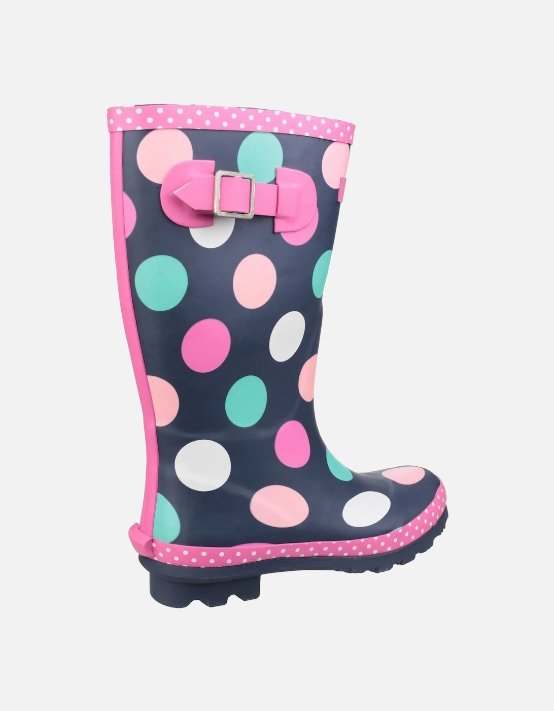 Dotty Rubber Multicoloured Wellington Boots