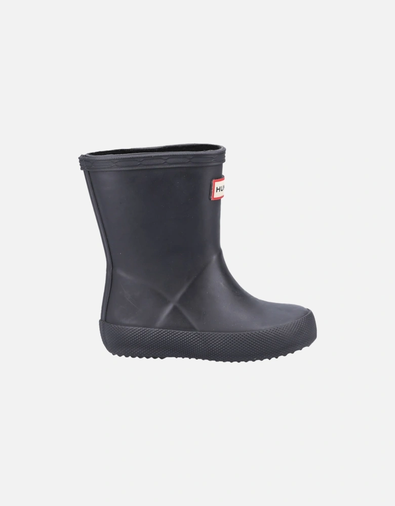 Kids First Boot Rubber Black Wellington Boots