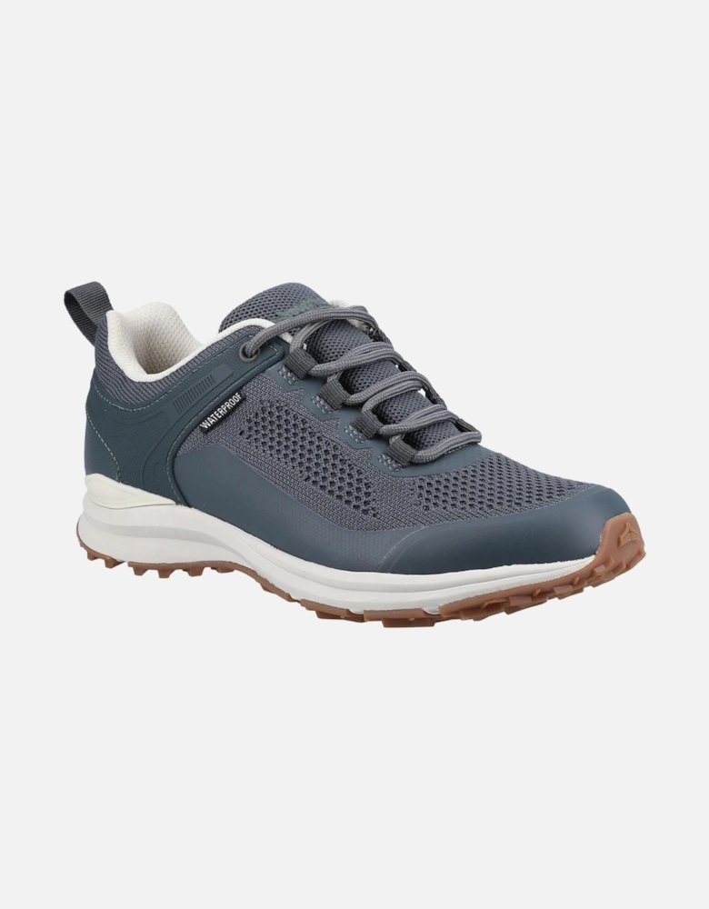 Compton Recycled Plastic+Synthetic Pu Women's Grey Trainers