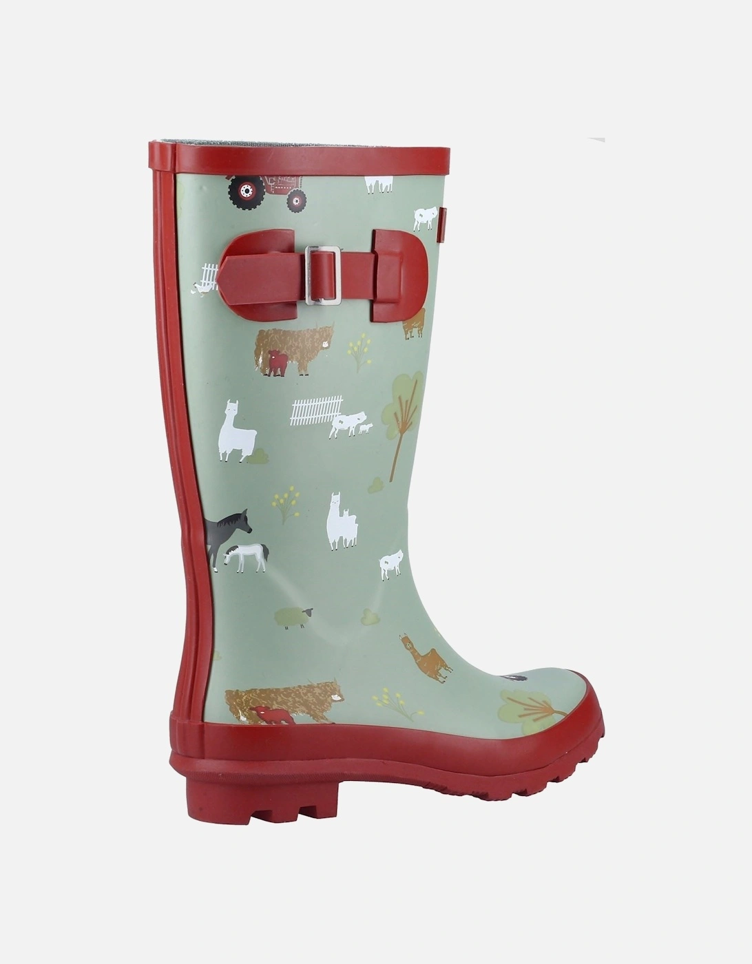 Farmyard Junior Rubber Farm Wellington Boots