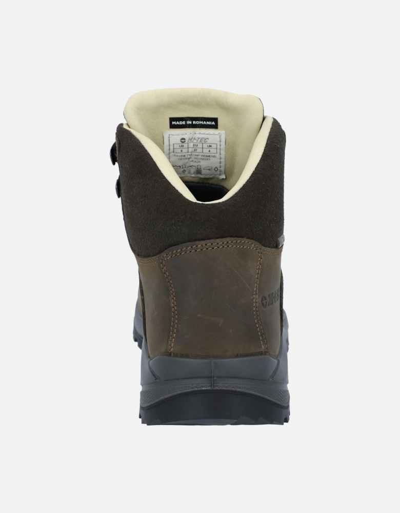 Ravine Pro Leather Women's Brown Hiking Boots