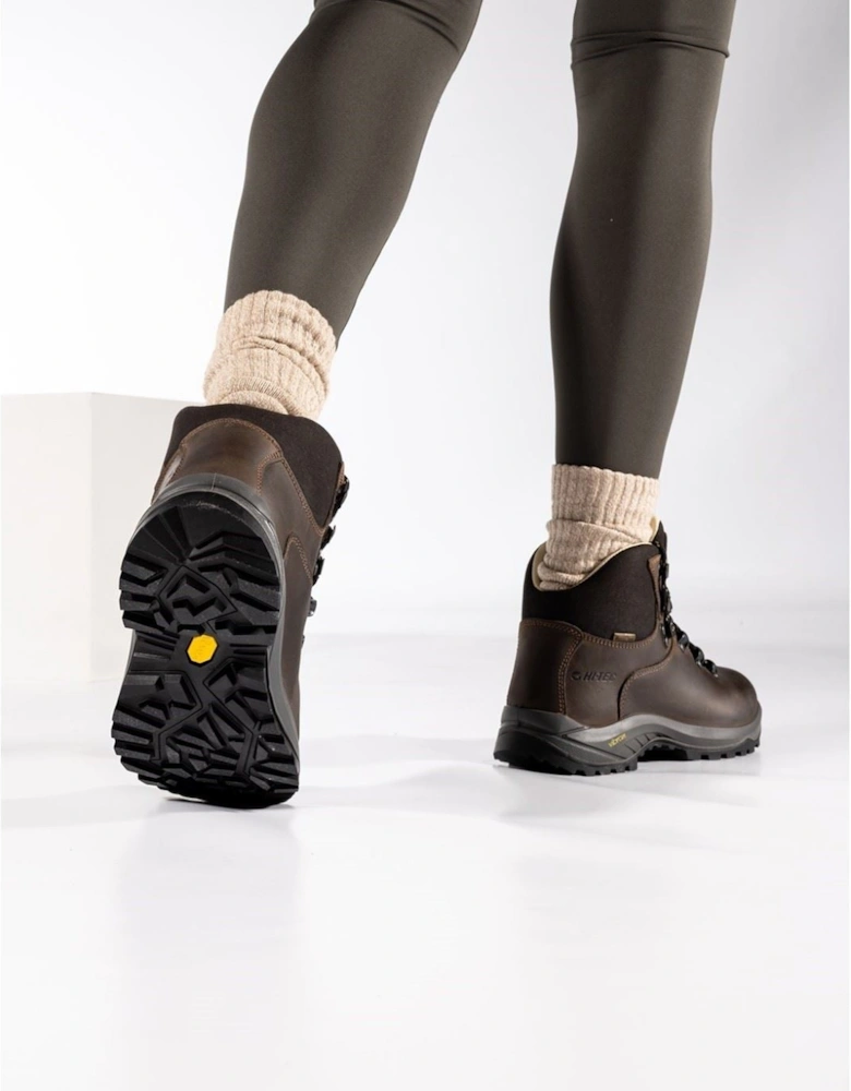 Ravine Pro Leather Women's Brown Hiking Boots