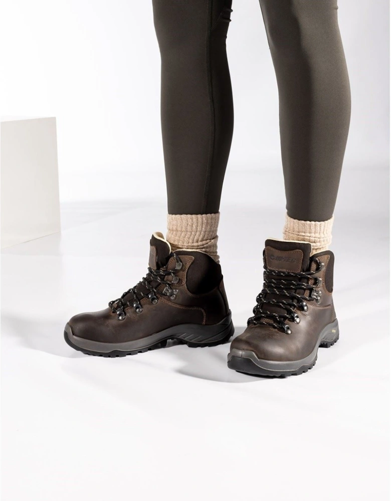 Ravine Pro Leather Women's Brown Hiking Boots