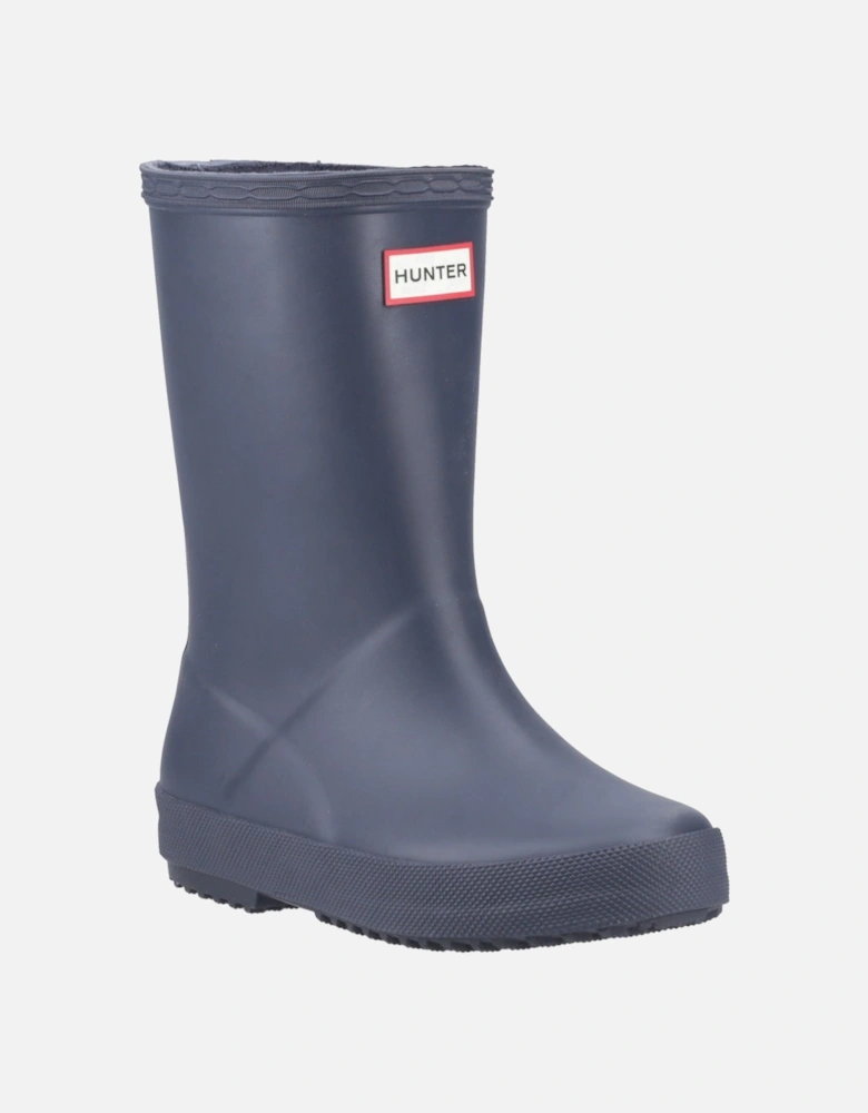 Kids First Boot Rubber Navy Wellington Boots