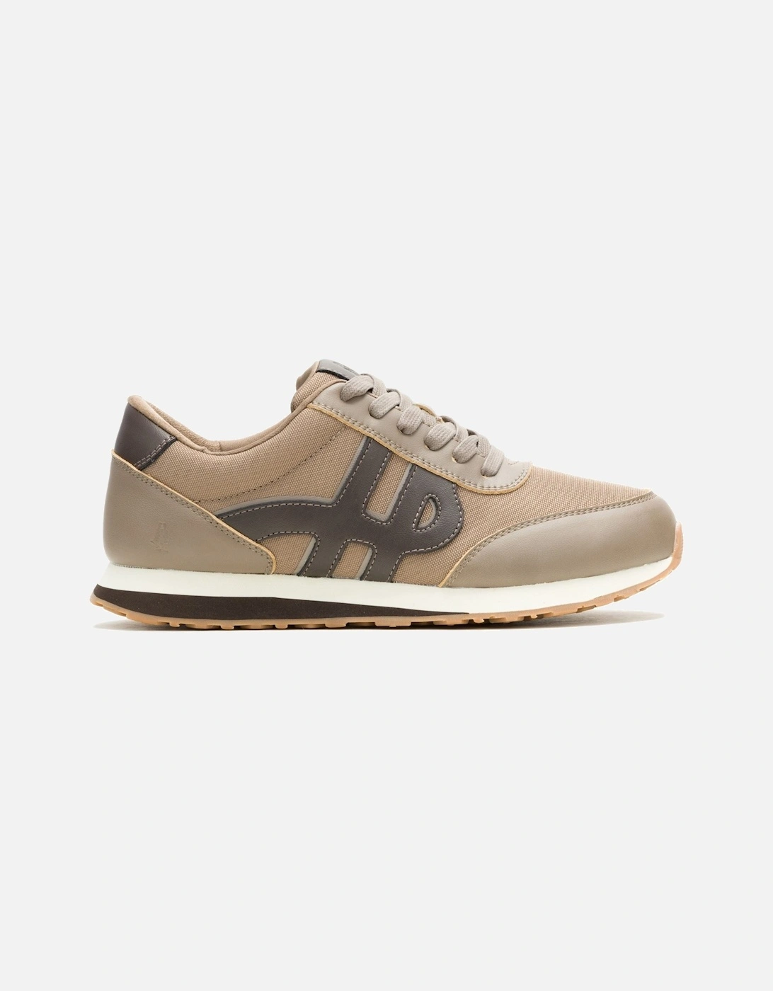 Hush Puppies Men's Hush Puppies Seventy8 Leather Men's Fossil Trainers - Brown
