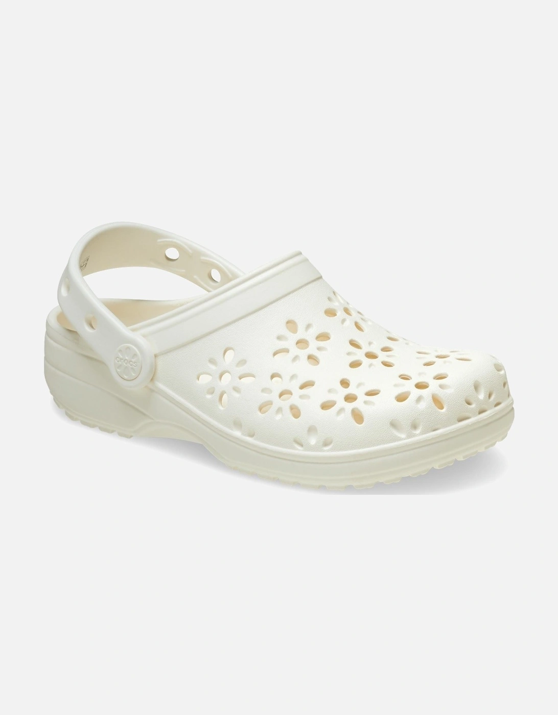 Classic Floral Cut Out Thermoplastic Chalk Clogs, 8 of 7
