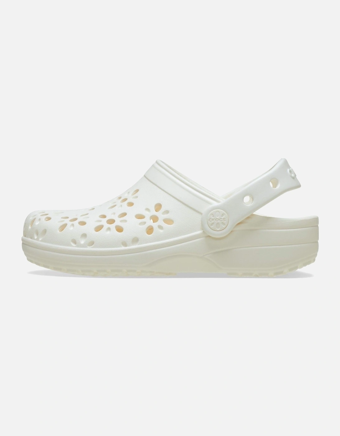 Classic Floral Cut Out Thermoplastic Chalk Clogs