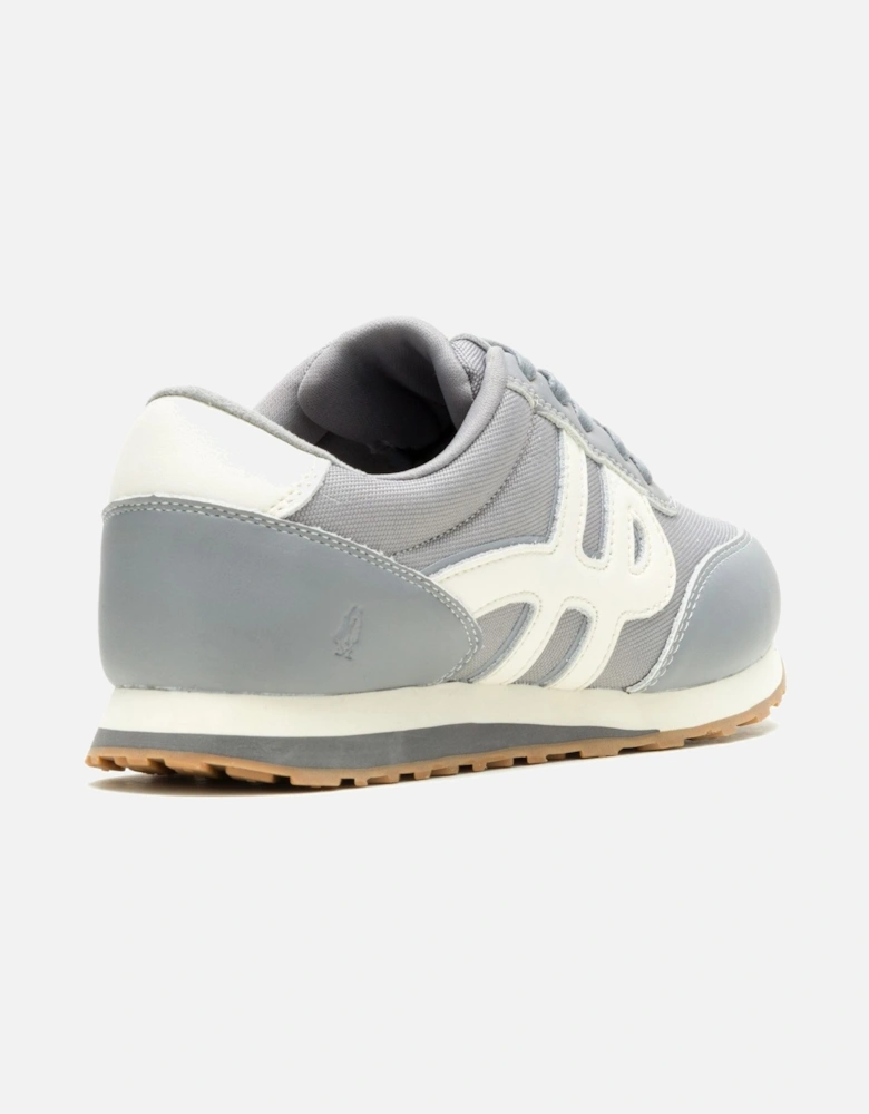 Seventy8 Leather Women's Grey Trainers