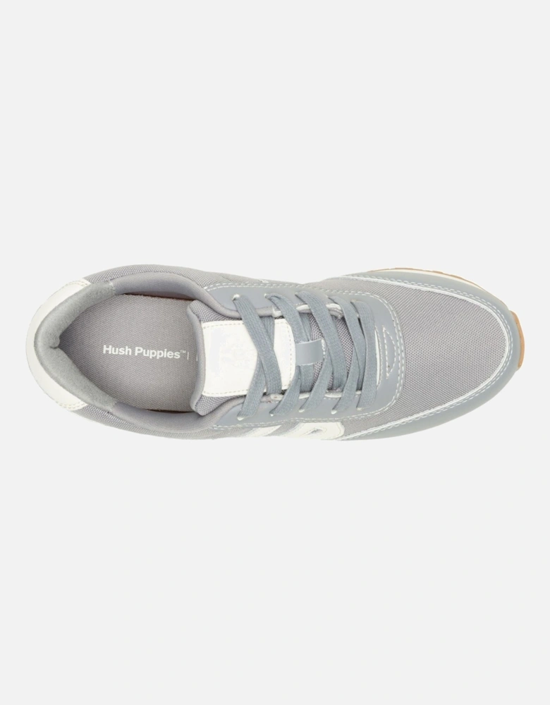 Seventy8 Leather Women's Grey Trainers