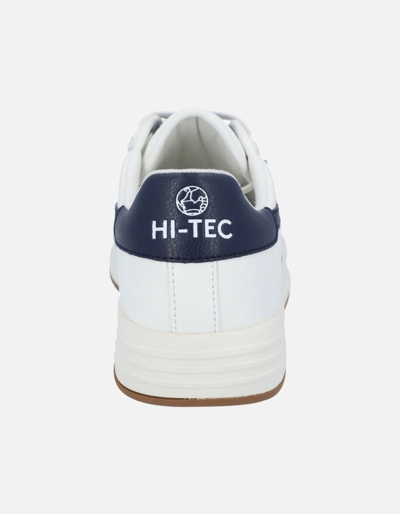 Freedom Polyurethane Men's White/Navy Trainers