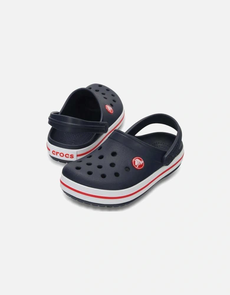 Crocband Thermoplastic Navy / Red Loafers