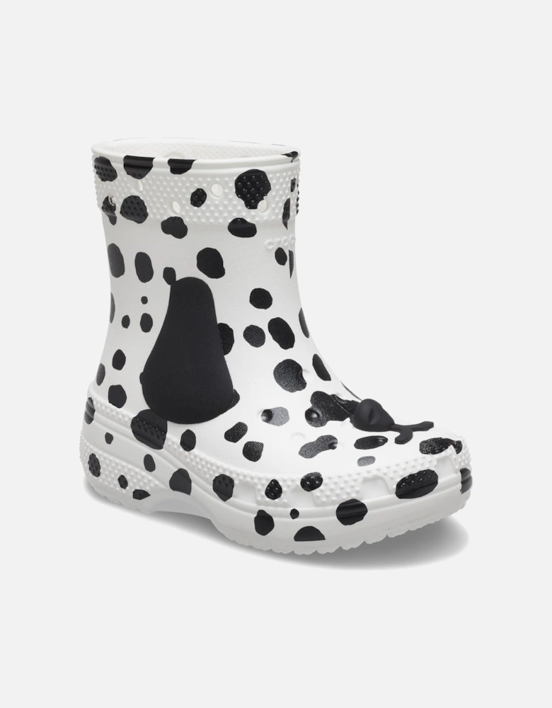 Classic Dalmatian EVA White/Black Wellington Boots