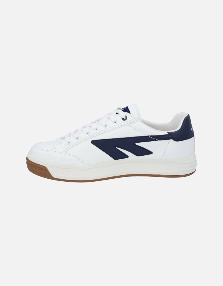 Freedom Polyurethane Men's White/Navy Trainers