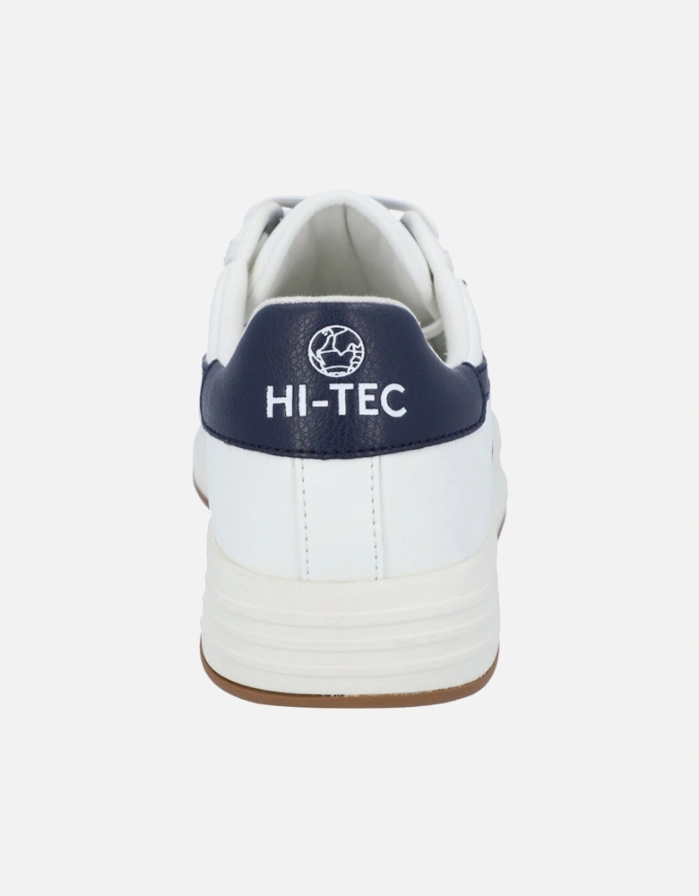 Freedom Polyurethane Men's White/Navy Trainers