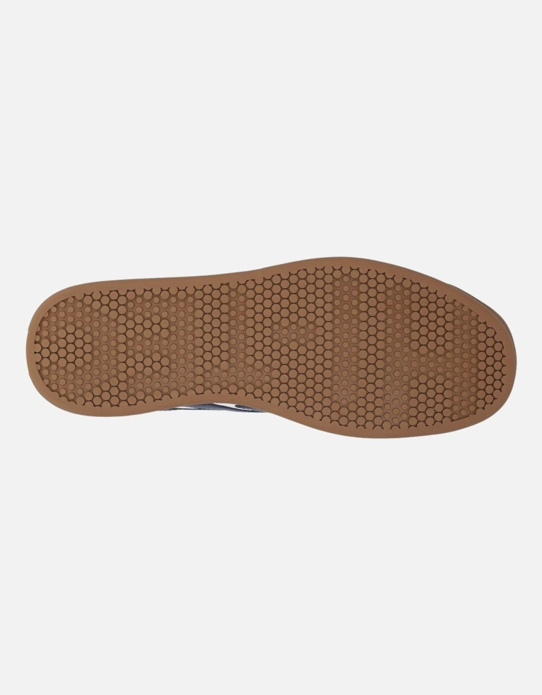 Freedom Polyurethane Men's White/Navy Trainers