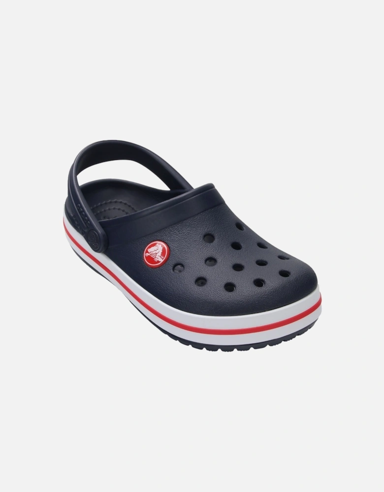 Crocband Thermoplastic Navy / Red Loafers