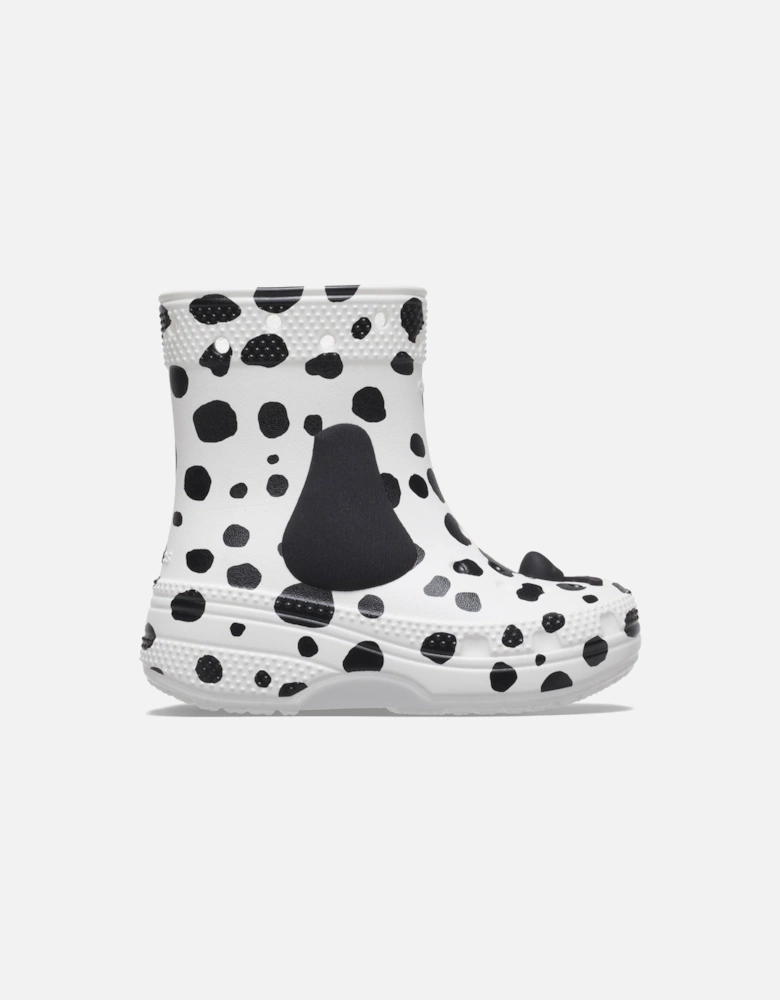 Classic Dalmatian EVA White/Black Wellington Boots