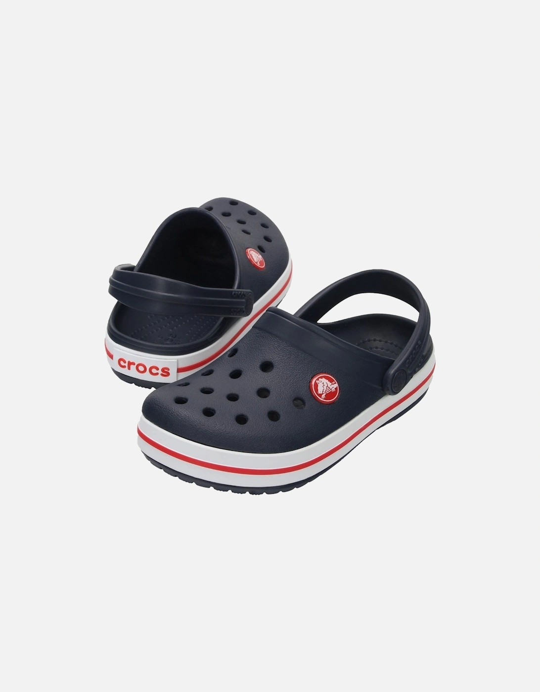 Crocband Thermoplastic Navy / Red Loafers