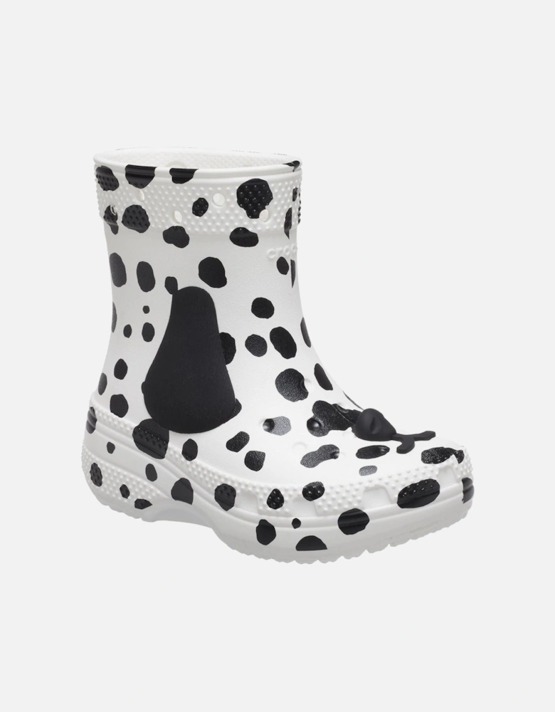 Classic Dalmatian EVA White/Black Wellington Boots