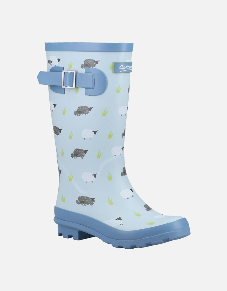 Farmyard Junior Rubber Sheep Wellington Boots