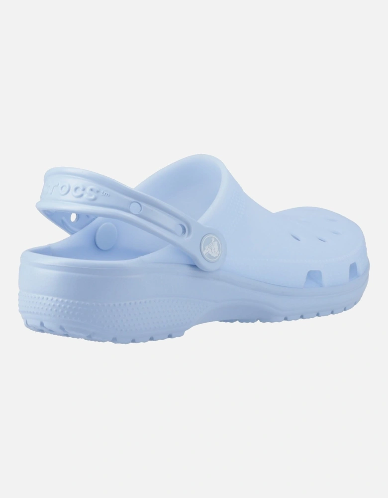 Classic Frosted Thermoplastic Blue Calcite Clogs