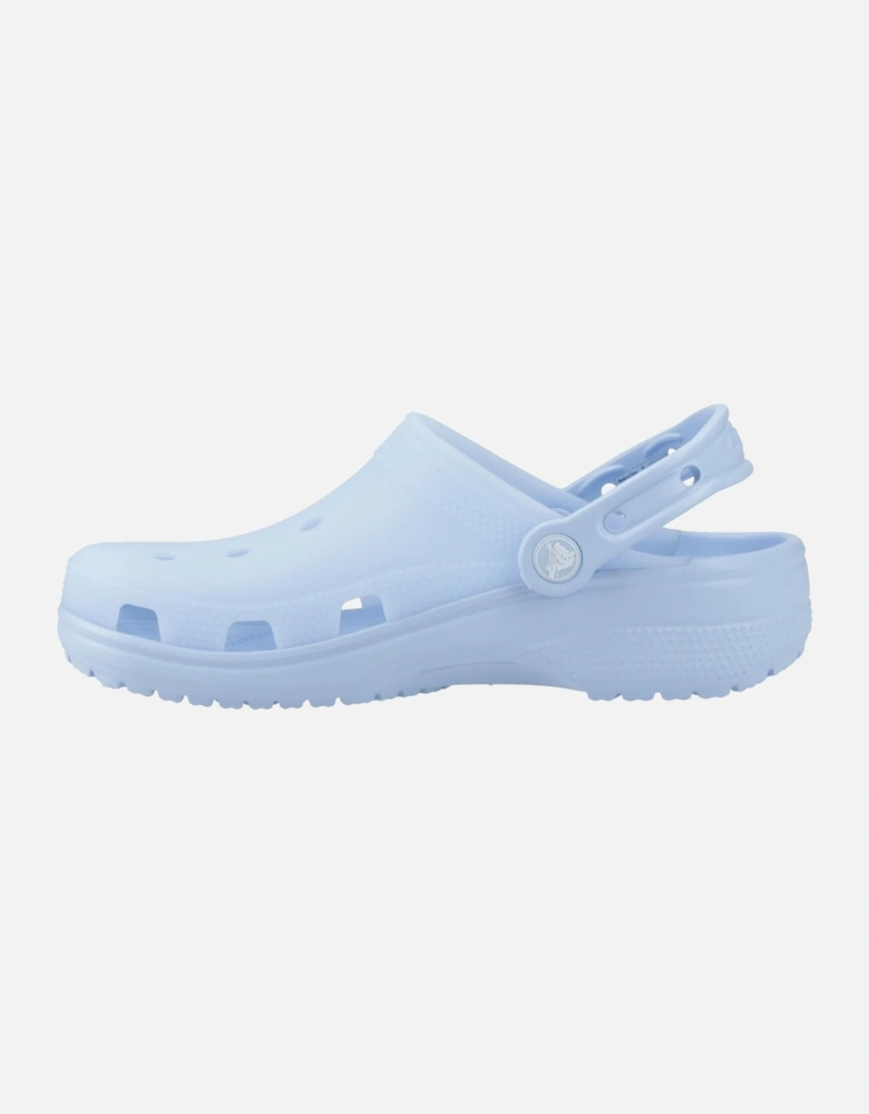 Classic Frosted Thermoplastic Blue Calcite Clogs