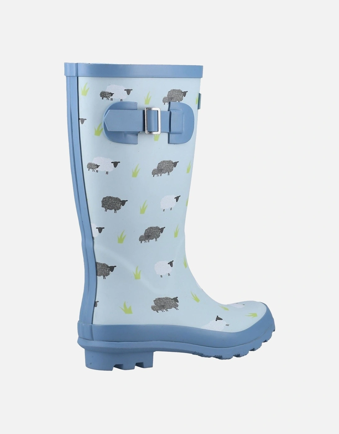 Farmyard Junior Rubber Sheep Wellington Boots